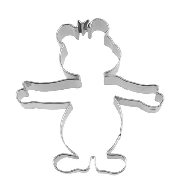 Ausstecher Bär 6,5 cm silber von Städter