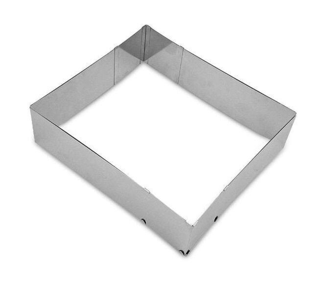 Backrand verstellbar Edelstahl 25-50 x 22-41 cm H. 7 cm von Städter