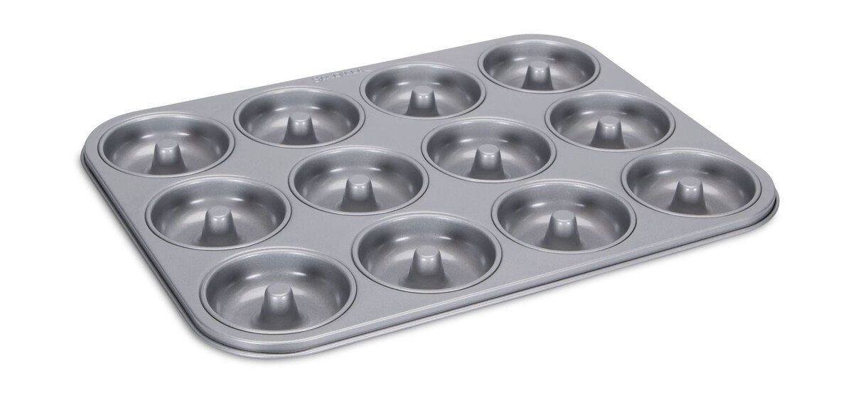 Donut-Blech 35x27 cm We love baking silber von Städter