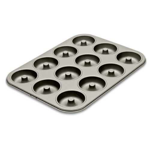 Staedter - Backblech Donutform - 35 x 27 cm - für 12 Donuts ø 7 cm/H 2 cm - hochwertige Antihaftbeschichtung von Staedter