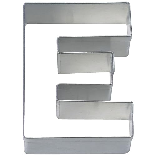 Städter Ausstechform, Edelstahl, Buchstabe "E", Silber von Städter