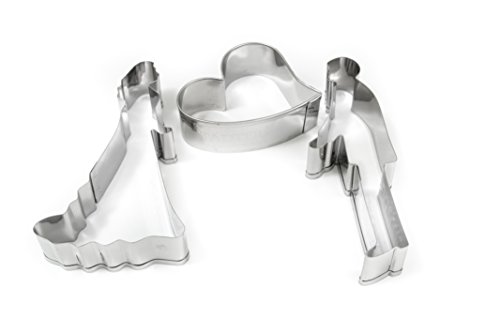 Städter Ausstechform, Edelstahl, Silber, 5,5-9,5 cm von Städter