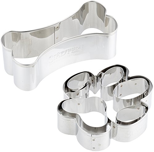 Staedter Ausstechformen Set Edelstahl (1 - Pack), Silber von Staedter