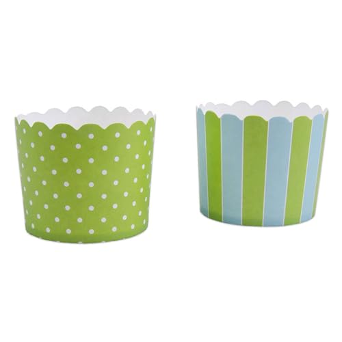 Städter Cupcake Cups, Papier, grün, 30 x 6.1 x 5.7 cm von Staedter