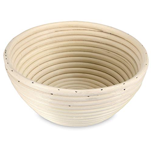 Städter Gärkorb Gärkörbchen rund 17 cm, Rattan, beige, 17cm von Städter