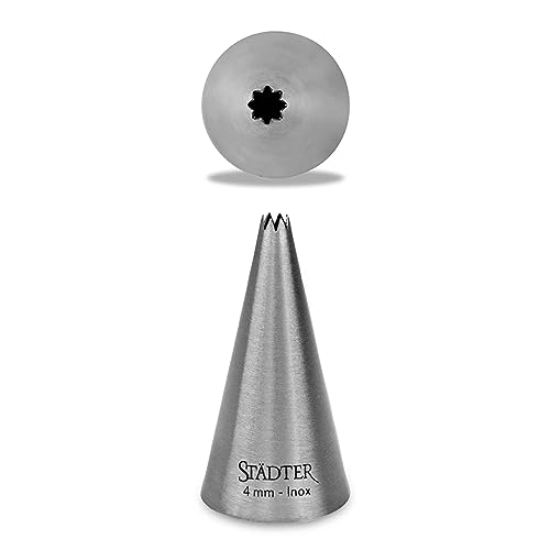 Städter Spritztülle, Edelstahl, Silber, 4 mm Städter Spritztülle, Edelstahl, Silber, 4 mm von Städter