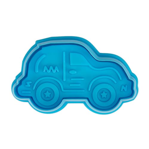 Staedter Städter Präge-Ausstecher Auto 7 cm Hellblau von Staedter