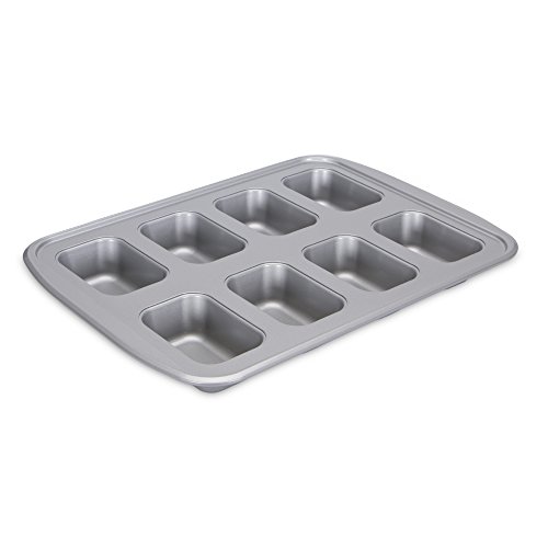 Städter We Love Baking Backform Mini-Cake, Metall, Silber, 38,5 x 27,5 cm von Städter