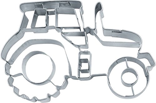 Städter 090187 Präge-Ausstechform Traktor Edelstahl ca. 7,5 cm, Silber Städter 090187 Präge-Ausstechform Traktor Edelstahl ca. 7,5 cm, Silber von Städter