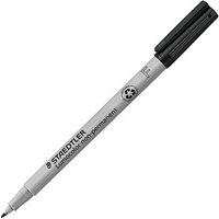 10 STAEDTLER Lumocolor Folienstifte schwarz 0,6 mm non-permanent von Staedtler