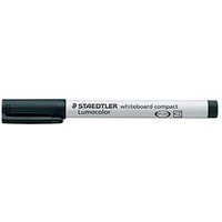 STAEDTLER compact Whiteboard-Marker schwarz 1,0 - 2,0 mm, 10 St. von Staedtler