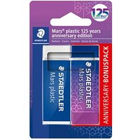 STAEDTLER Radiergummi Mars plastic farbsortiert, 2 St. von Staedtler