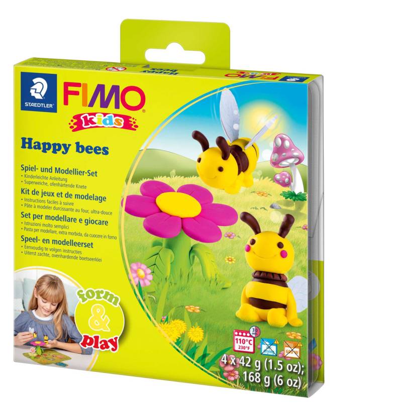 FIMO kids Form & Play Set Happy Bees von Staedtler