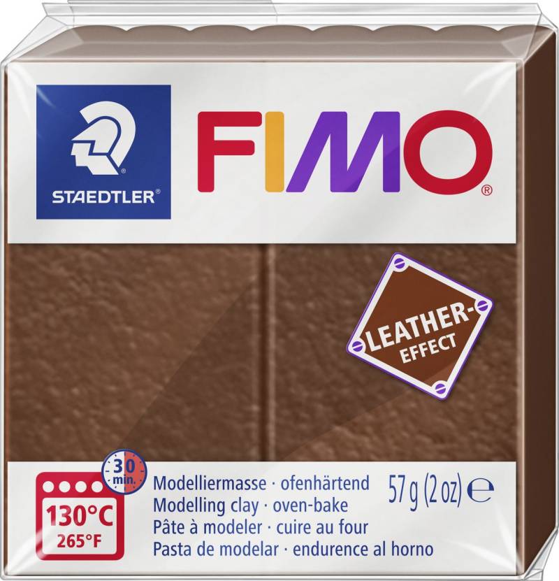 FIMO leather-effect nuss 57 g von Staedtler