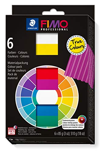 Staedtler FIMO professional Materialpackung True Colours von STAEDTLER