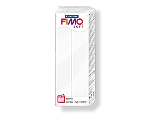 FIMO soft Großblock 350gr. Farbe weiss von Staedtler