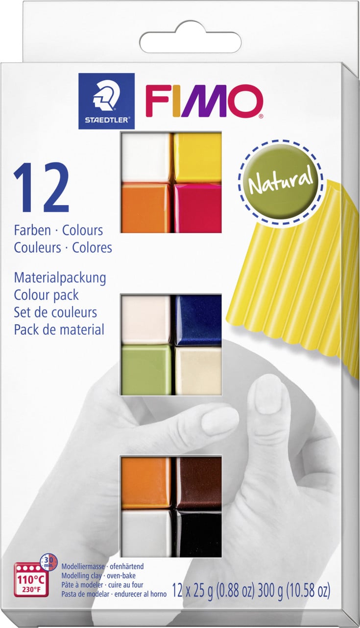 FIMO soft Materialpackung 12 x 25 g von Staedtler