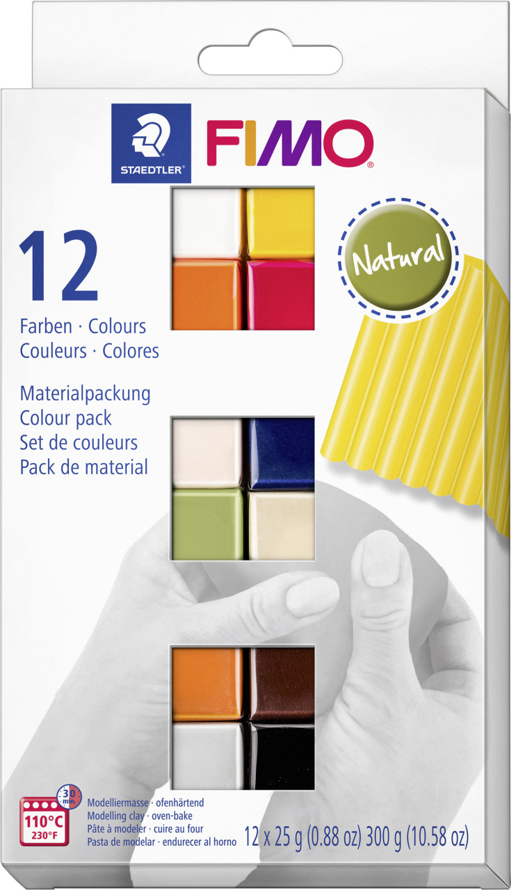 FIMO soft Materialpackung 12 x 25 g von Staedtler