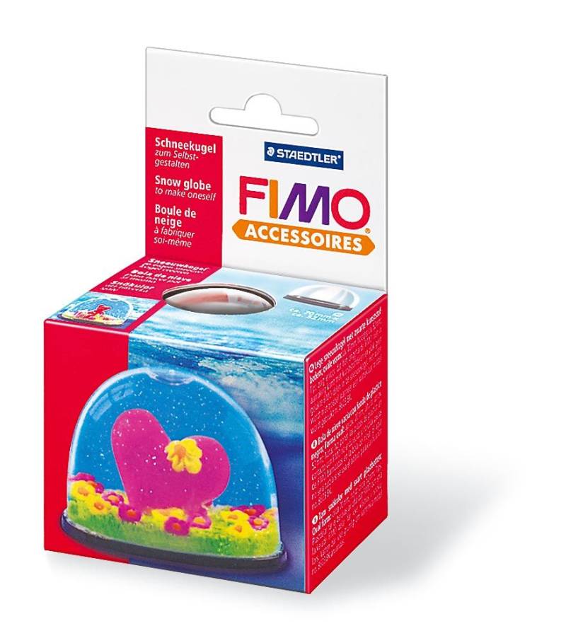 Fimo Schneekugel oval 70 x 52 mm von Staedtler