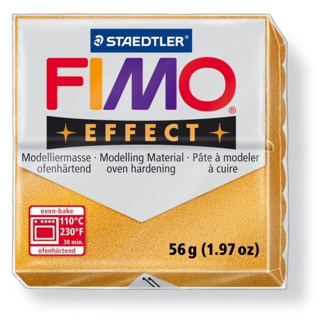Fimo effect gold 57 Gramm von Staedtler