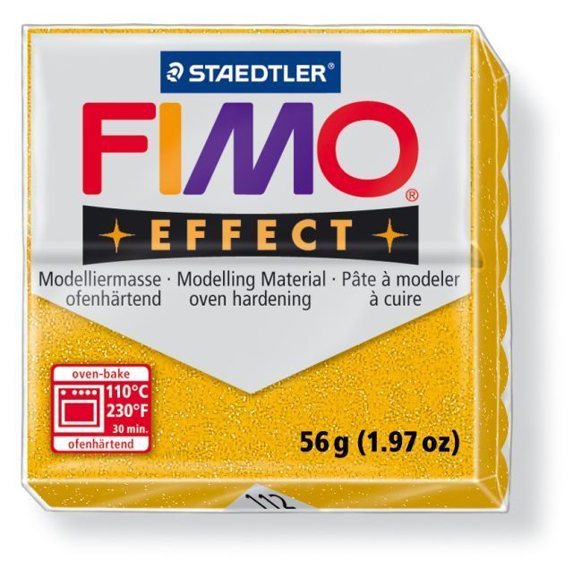 Fimo effect gold 57 Gramm von Staedtler