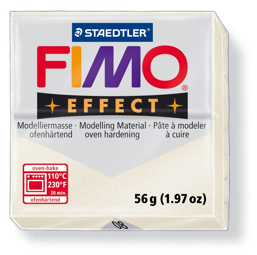 Fimo effect metallic perlmutt 57 Gramm von Staedtler