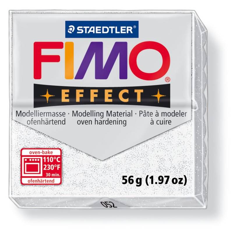 Fimo effect metallic-weiß 57 Gramm von Staedtler