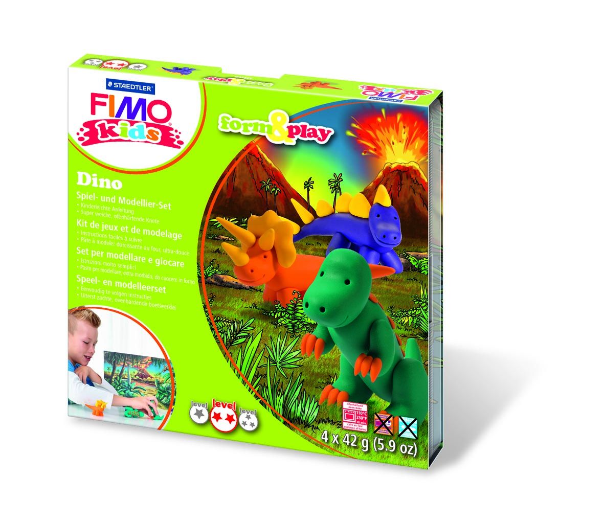 STAEDTLER FIMO kids form & play Dino von Staedtler