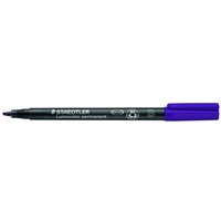 STAEDTLER Folienstifte Folienstift Lumocolor B viol 1.0 - 2.5 mm Violett von Staedtler