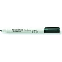 STAEDTLER compact Lumocolor Whiteboard-Marker 1.0 - 2.0 mm Schwarz von Staedtler
