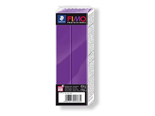 Staedtler Fimo Professional Purple 454 g Polymer Clay Block Fimo Colour Ref. 6 Staedtler Fimo Professional Purple 454 g Polymer Clay Block Fimo Colour Ref. 6 von STAEDTLER