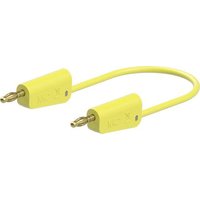Stäubli LK-4A-F25 Messleitung [ - ] 75cm Gelb 1St. von Stäubli