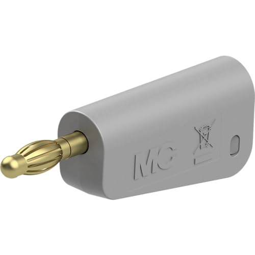 Stäubli LM-4A-39 Lamellenstecker Stecker Stift-Ø: 4mm Grau von Stäubli