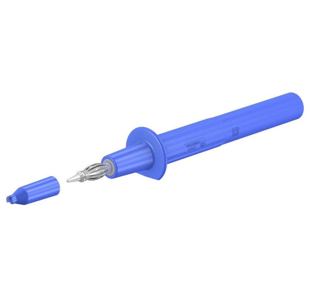 Stäubli Multimeter Stäubli PP-115/4 Sicherheits-Prüfspitze CAT II Blau 1 St. Stäubli Multimeter Stäubli PP-115/4 Sicherheits-Prüfspitze CAT II Blau 1 St. von Stäubli