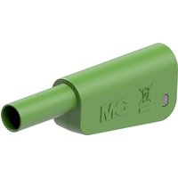 Stäubli SLM-4A-46 Sicherheits-Lamellenstecker Stecker Stift-Ø: 4mm Grün 1St. von Stäubli