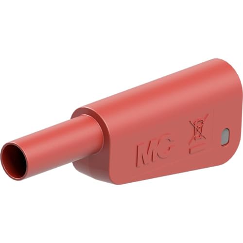 Stäubli SLQ-4A-46 Sicherheits-Lamellenstecker Stecker Stift-Ø: 4mm Rot 1St. von Stäubli