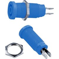 Stäubli XEB-1R Sicherheits-Laborbuchse Buchse, Einbau vertikal Stift-Ø: 4mm Blau 1St. Stäubli XEB-1R Sicherheits-Laborbuchse Buchse, Einbau vertikal Stift-Ø: 4mm Blau 1St. von Stäubli