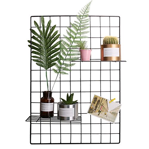 StageOnline DIY Grid Foto Wand - Multifunktions Wand montiert Ins Mesh Display - Wand Kunst Display Organizer - Memoboard StageOnline DIY Grid Foto Wand - Multifunktions Wand montiert Ins Mesh Display - Wand Kunst Display Organizer - Memoboard von StageOnline