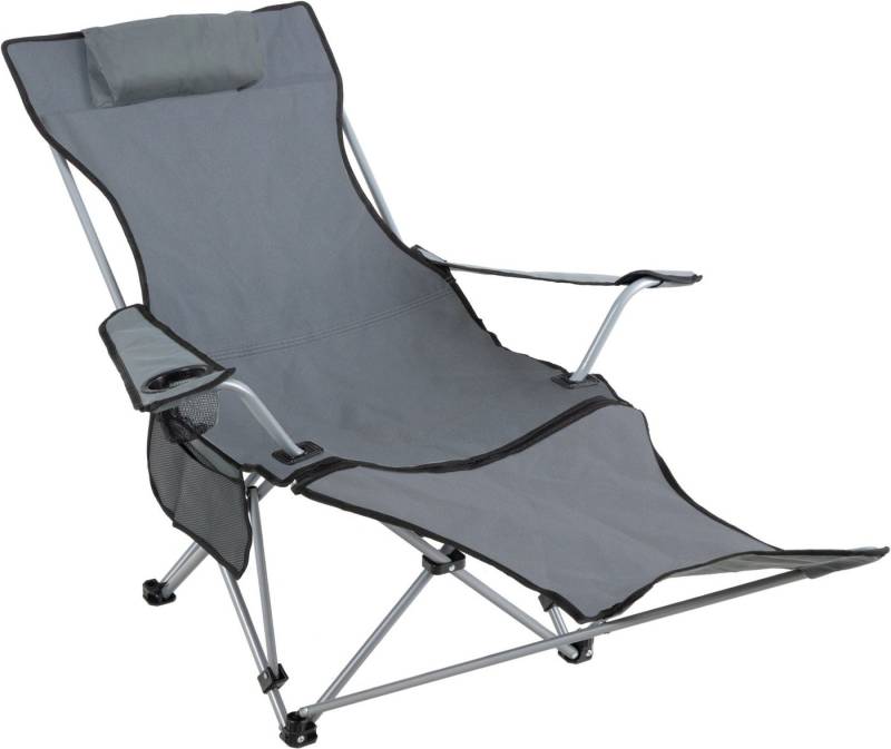 Stagecaptain Campingstuhl CSF-600 MKII Nick Campingsessel mit Fußstütze - Superbequem, Gartenstuhl faltbar, Anglerstuhl, Faltstuhl, Strandstuhl inkl. Tasche von Stagecaptain