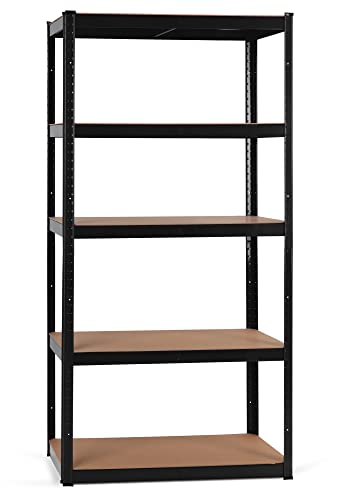 Stagecaptain HR-175 BK Heavyrack Lagerregal - 5 variabel montierbare Böden - Lackierte Metallkonstruktion - auch als Werkbank umbaubar - Tragkraft pro Boden: 175 kg - Tragkraft gesamt 875 kg - Schwarz Stagecaptain HR-175 BK Heavyrack Lagerregal - 5 variabel montierbare Böden - Lackierte Metallkonstruktion - auch als Werkbank umbaubar - Tragkraft pro Boden: 175 kg - Tragkraft gesamt 875 kg - Schwarz von Stagecaptain