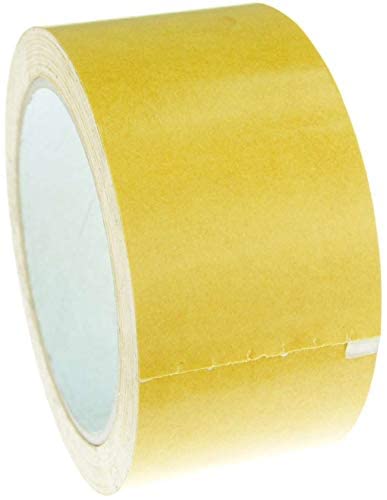 48 Rollen 25 m x 50 mm Doppelseitiges Universal Klebeband - Vielseitiges Klebeband für Verpackungen, Deko, Teppiche oder zum Basteln von Stagetape