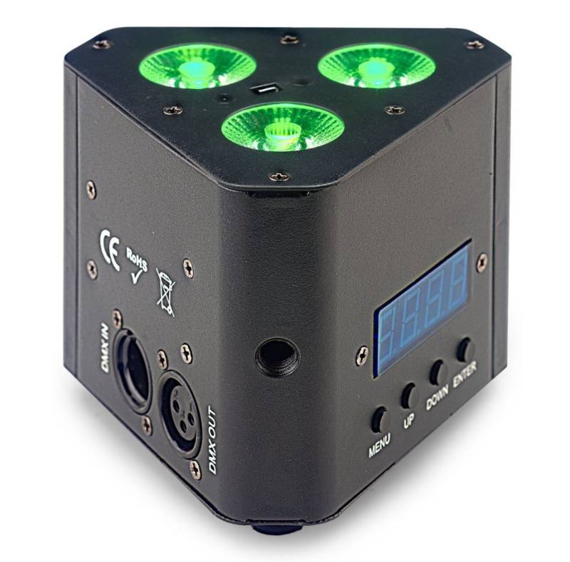 Stagg Discolicht Stagg SLI-TRUSS34-2 LED Scheinwerfer Spot, LED RGBW, Rot von Stagg