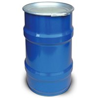 Stahl-Deckelfass, UN-Zulassung, innen lackiert, 120 l Stahl-Deckelfass, UN-Zulassung, innen lackiert, 120 l von Denios