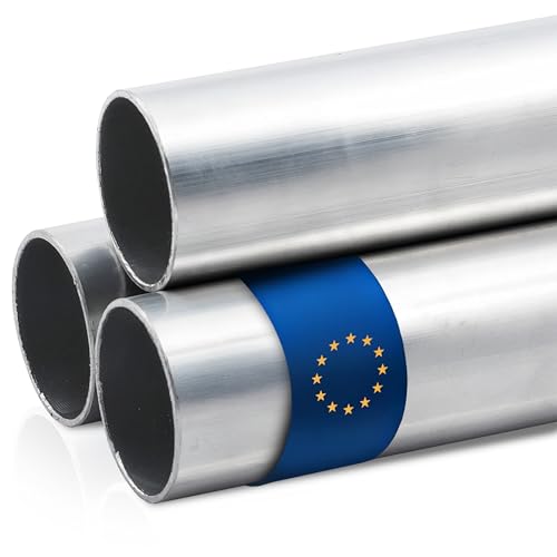 Stahl-Shop24 - Aluminium Rundrohr Hohlprofil gepresstes Alurohr für Installationen, Rohr zum Heimwerken an Treppengeländern und Geländer Treppen, Länge:1500 mm, Abmessung: Ø16x2 mm Stahl-Shop24 - Aluminium Rundrohr Hohlprofil gepresstes Alurohr für Installationen, Rohr zum Heimwerken an Treppengeländern und Geländer Treppen, Länge:1500 mm, Abmessung: Ø16x2 mm von Stahl-Shop24