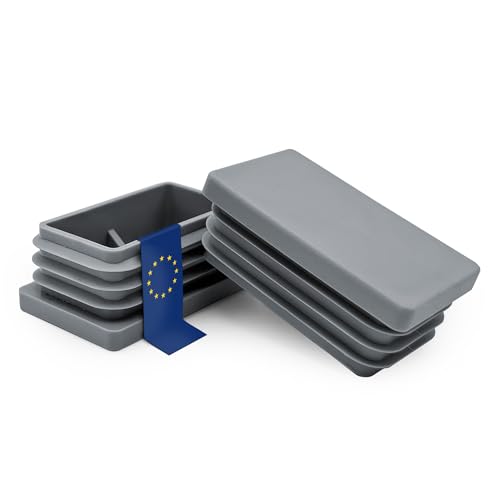 Stahl-Shop24 Rechteckrohr Stopfen 25x15 mm Grau 5 Stück Kunststoff Lamellenstopfen Endkappen Rohrstopfen Abdeckkappen für Gartenbau Metallrohre Möbelbau Stahl-Shop24 Rechteckrohr Stopfen 25x15 mm Grau 5 Stück Kunststoff Lamellenstopfen Endkappen Rohrstopfen Abdeckkappen für Gartenbau Metallrohre Möbelbau von Stahl-Shop24