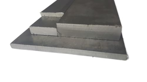 Flachstahl-Flachprofil - 100-300mm breiten - 500-2000mm Länge - S235JR EN 10058/59200 (100x4mm - 500mm) von Stahl auf Mass