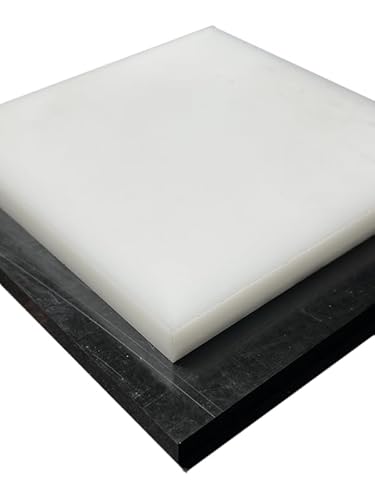 Kunststoff- Platte- Blech- Zuschnitt von 100x100 mm - 500x500 mm und Stärken von 5-20 mm (200x200x20) von Stahl auf Mass