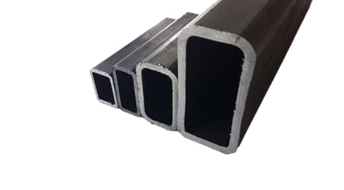PSB STAHL AUF MASS Rechteckrohr Stahlrohr Vierkantrohr - S235JRH - 80x40x5mm - EN 10219 L= 500-2000mm (1500mm) von PSB STAHL AUF MASS