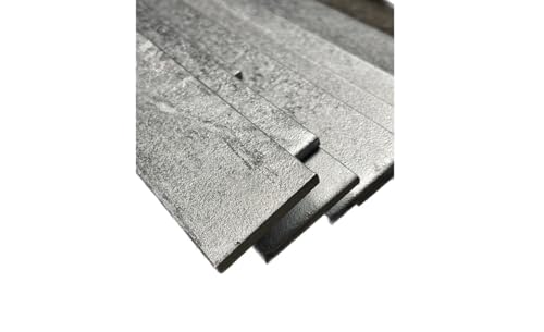 Verzinkt Flachstahl Bandstahl Flachprofil feuerverzinkt von 20x5-100x5mm EN10058/EN10025 (100x5mm - 2000mm) von Stahl auf Mass