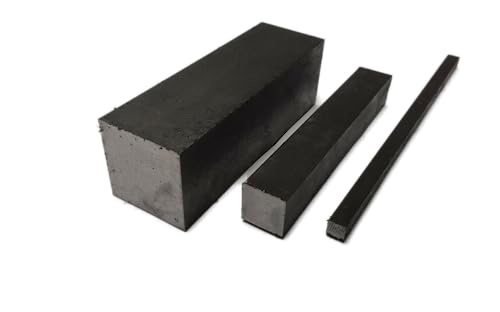 Vierkantstahl - Vierkanteisen - Quadratstahl von 6-30 mm S235JR DIN EN 10059 (6x6-500mm) von Stahl auf Mass